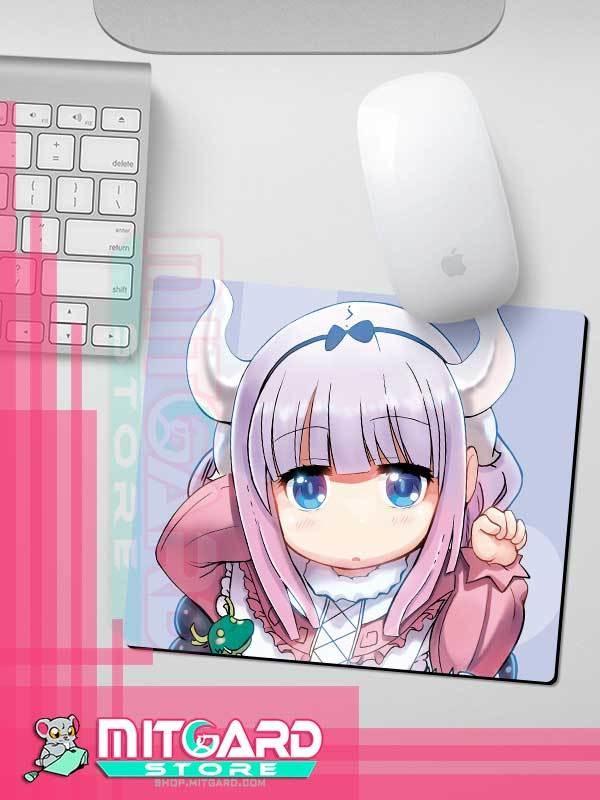 KOBAYASHI-SAN CHI NO MAID DRAGON Kanna Mousepad Standard Size desk pad - 1